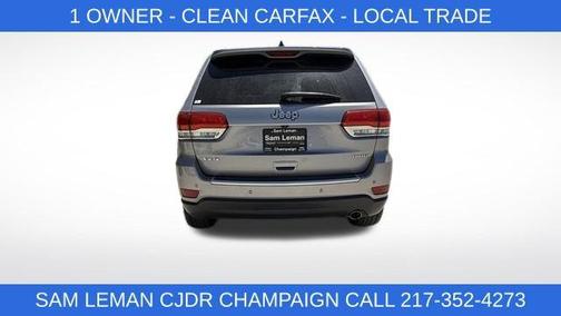 Billet Silver Metallic Clearcoat 2017 Jeep Grand Cherokee Limited