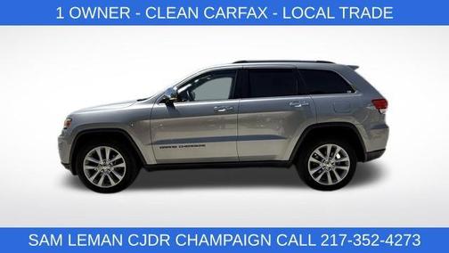 Billet Silver Metallic Clearcoat 2017 Jeep Grand Cherokee Limited