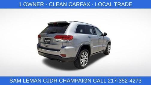 Billet Silver Metallic Clearcoat 2017 Jeep Grand Cherokee Limited