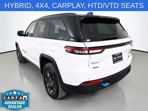 Bright White Clearcoat 2024 Jeep Grand Cherokee 4xe Trailhawk