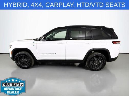 Bright White Clearcoat 2024 Jeep Grand Cherokee 4xe Trailhawk