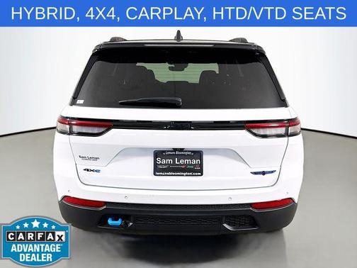 Bright White Clearcoat 2024 Jeep Grand Cherokee 4xe Trailhawk