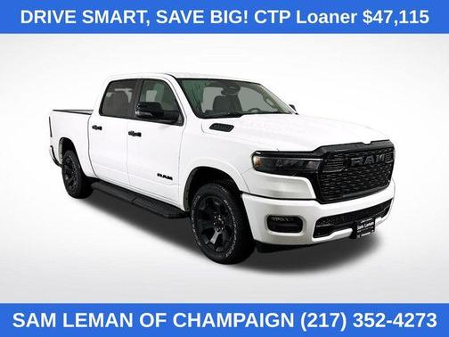 Bright White Clearcoat 2026 RAM 1500 Big Horn/Lone Star