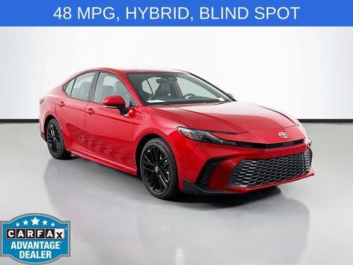 Red 2025 Toyota Camry SE