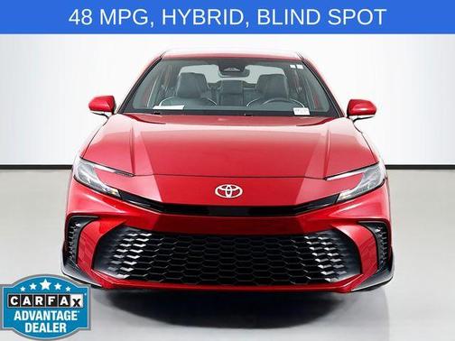 Red 2025 Toyota Camry SE
