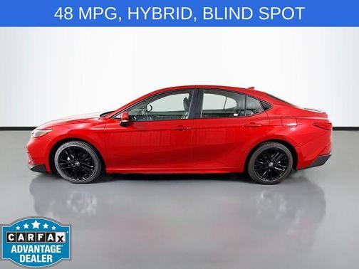 Red 2025 Toyota Camry SE