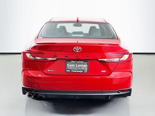 Red 2025 Toyota Camry SE