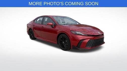 Red 2025 Toyota Camry SE