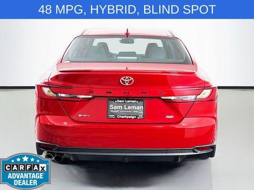 Red 2025 Toyota Camry SE