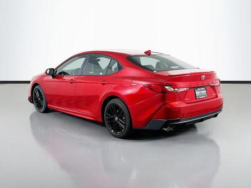 Red 2025 Toyota Camry SE