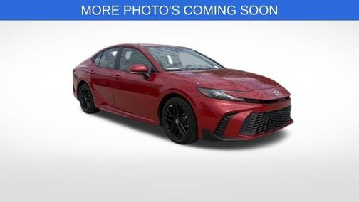 Red 2025 Toyota Camry SE