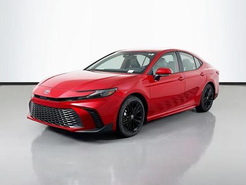 Red 2025 Toyota Camry SE