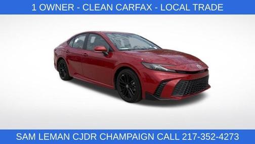 Red 2025 Toyota Camry SE