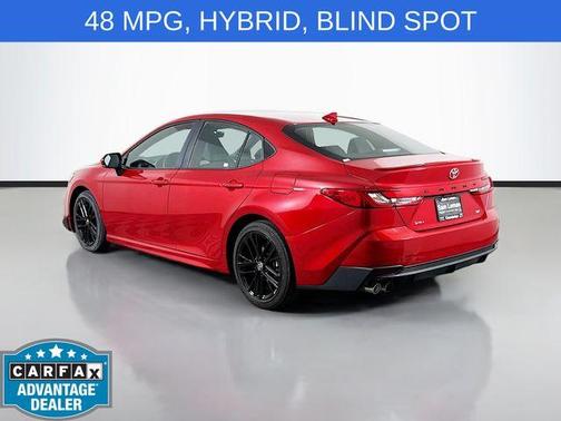 Red 2025 Toyota Camry SE