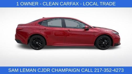 Red 2025 Toyota Camry SE