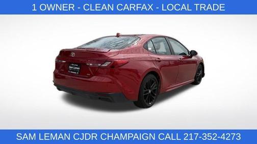 Red 2025 Toyota Camry SE
