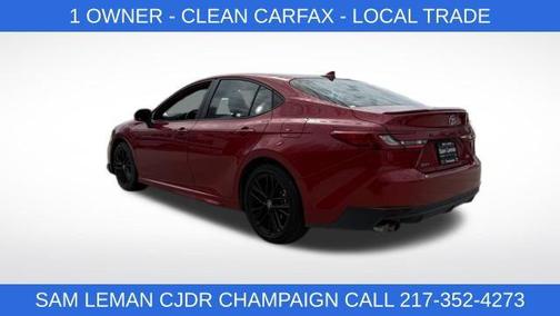 Red 2025 Toyota Camry SE