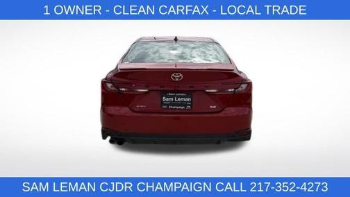 Red 2025 Toyota Camry SE