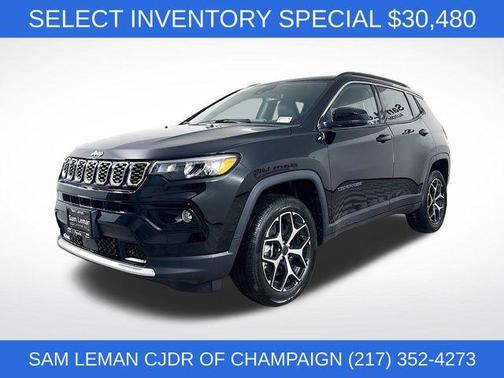Diamond Black 2026 Jeep Compass Limited