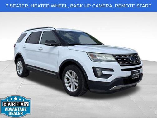 Oxford White 2016 Ford Explorer XLT