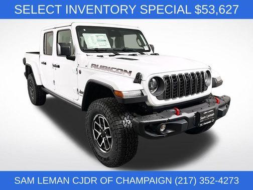 Bright White Clearcoat 2026 Jeep Gladiator Rubicon