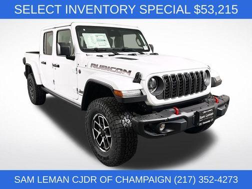 Bright White Clearcoat 2026 Jeep Gladiator Rubicon