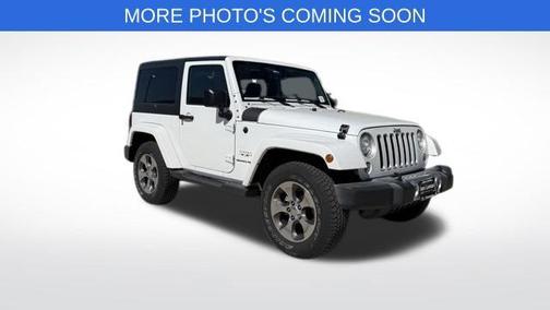 Bright White Clearcoat 2018 Jeep Wrangler JK Sahara