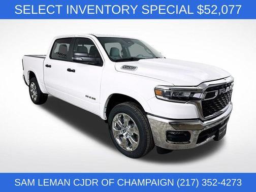 Bright White Clearcoat 2026 RAM 1500 Big Horn/Lone Star