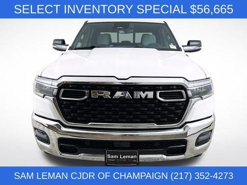 Bright White Clearcoat 2026 RAM 1500 Big Horn/Lone Star