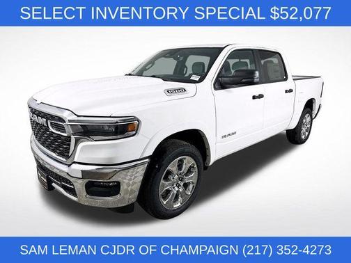 Bright White Clearcoat 2026 RAM 1500 Big Horn/Lone Star
