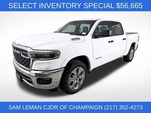 Bright White Clearcoat 2026 RAM 1500 Big Horn/Lone Star