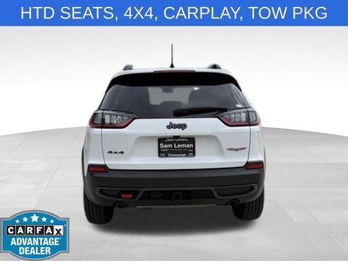 Bright White Clearcoat 2022 Jeep Cherokee Trailhawk