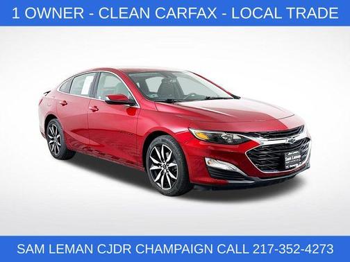 Radiant Red 2024 Chevrolet Malibu RS