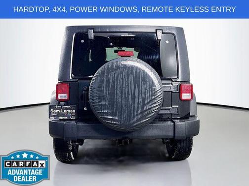 Black Clearcoat 2018 Jeep Wrangler JK Unlimited Sport