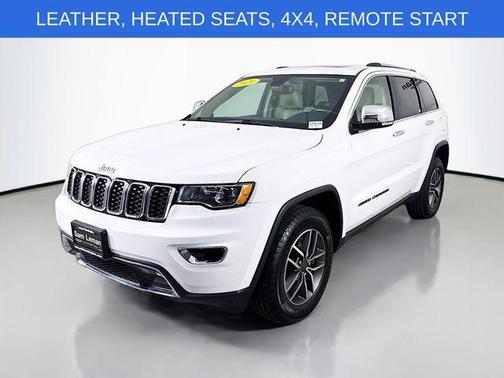 Bright White Clearcoat 2021 Jeep Grand Cherokee Limited