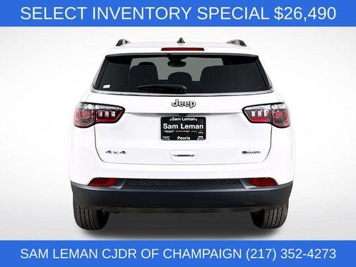 Bright White Clearcoat 2026 Jeep Compass Latitude