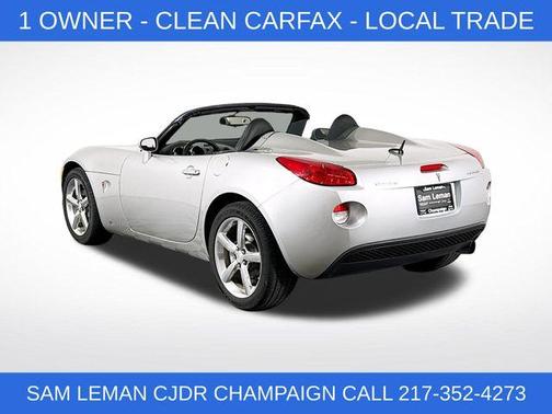 Cool Liquid Silver Metallic 2009 Pontiac Solstice