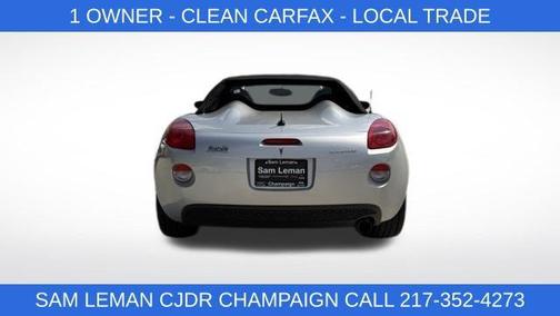 Cool Liquid Silver Metallic 2009 Pontiac Solstice