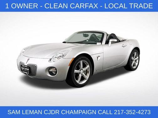 Cool Liquid Silver Metallic 2009 Pontiac Solstice