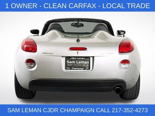 Cool Liquid Silver Metallic 2009 Pontiac Solstice