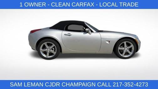 Cool Liquid Silver Metallic 2009 Pontiac Solstice