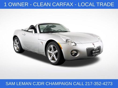 Cool Liquid Silver Metallic 2009 Pontiac Solstice
