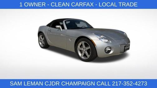 Cool Liquid Silver Metallic 2009 Pontiac Solstice