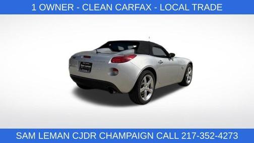 Cool Liquid Silver Metallic 2009 Pontiac Solstice