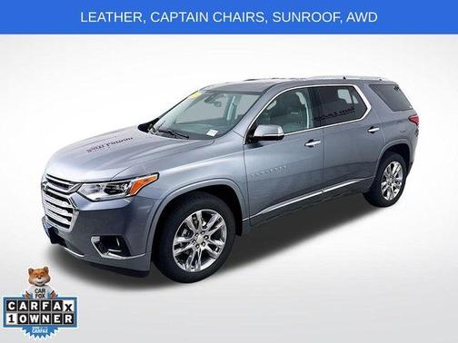 Satin Steel Metallic 2020 Chevrolet Traverse High Country