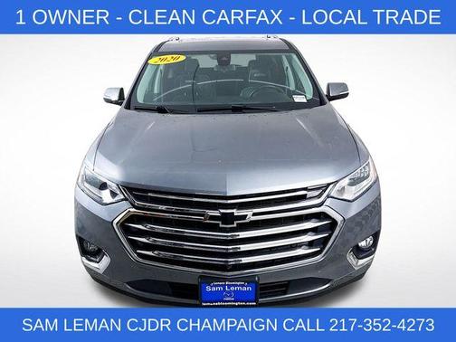 Satin Steel Metallic 2020 Chevrolet Traverse High Country