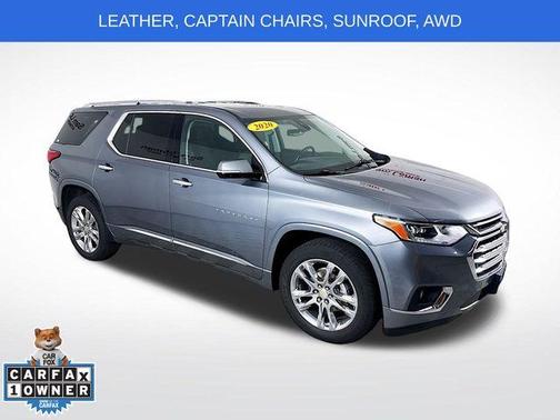 Satin Steel Metallic 2020 Chevrolet Traverse High Country