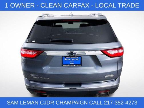 Satin Steel Metallic 2020 Chevrolet Traverse High Country