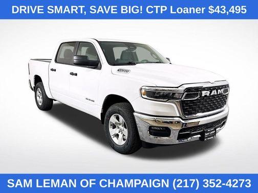 Bright White Clearcoat 2026 RAM 1500 Big Horn/Lone Star