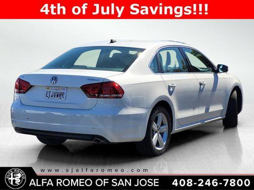 2013 Volkswagen Passat 2.5 SE